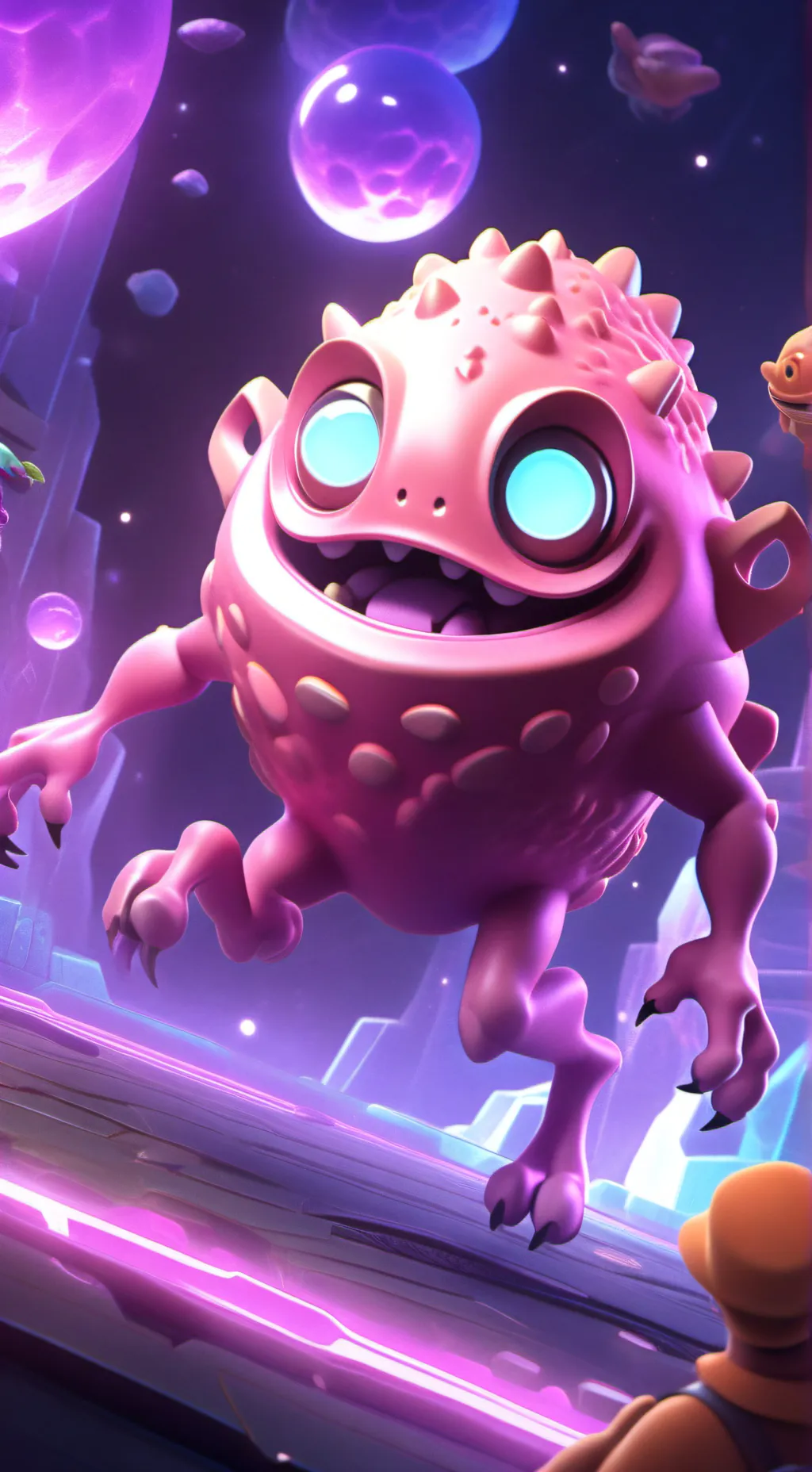 ai character: D.D.C.E/yuppy doll background