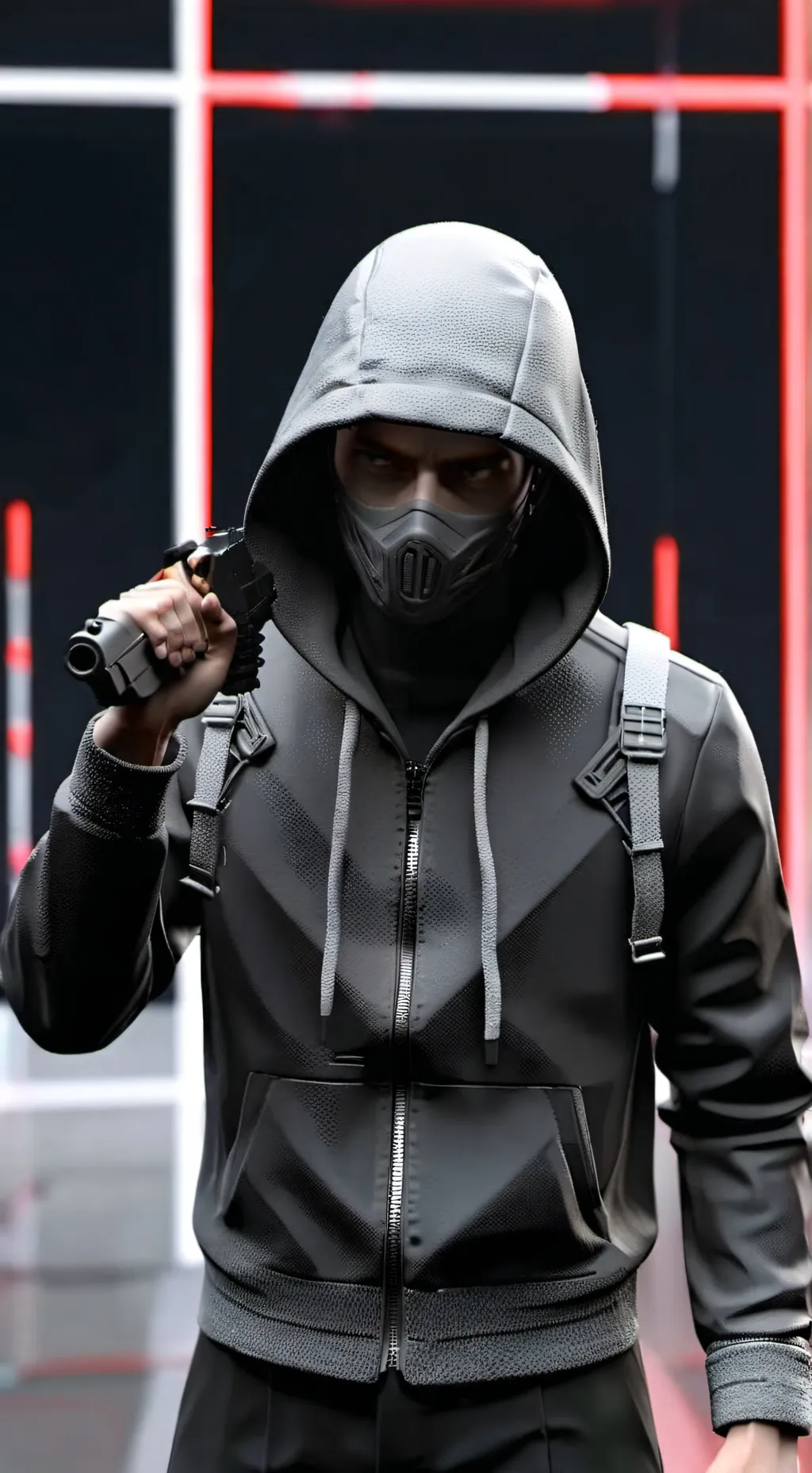 ai character: Frontman background