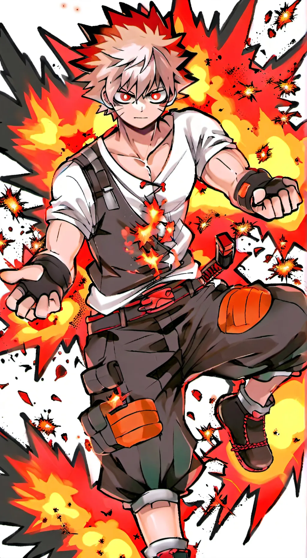 ai character: Deku PuppetMaster background