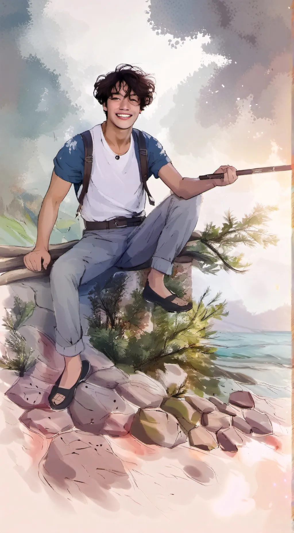 ai character: Reed background