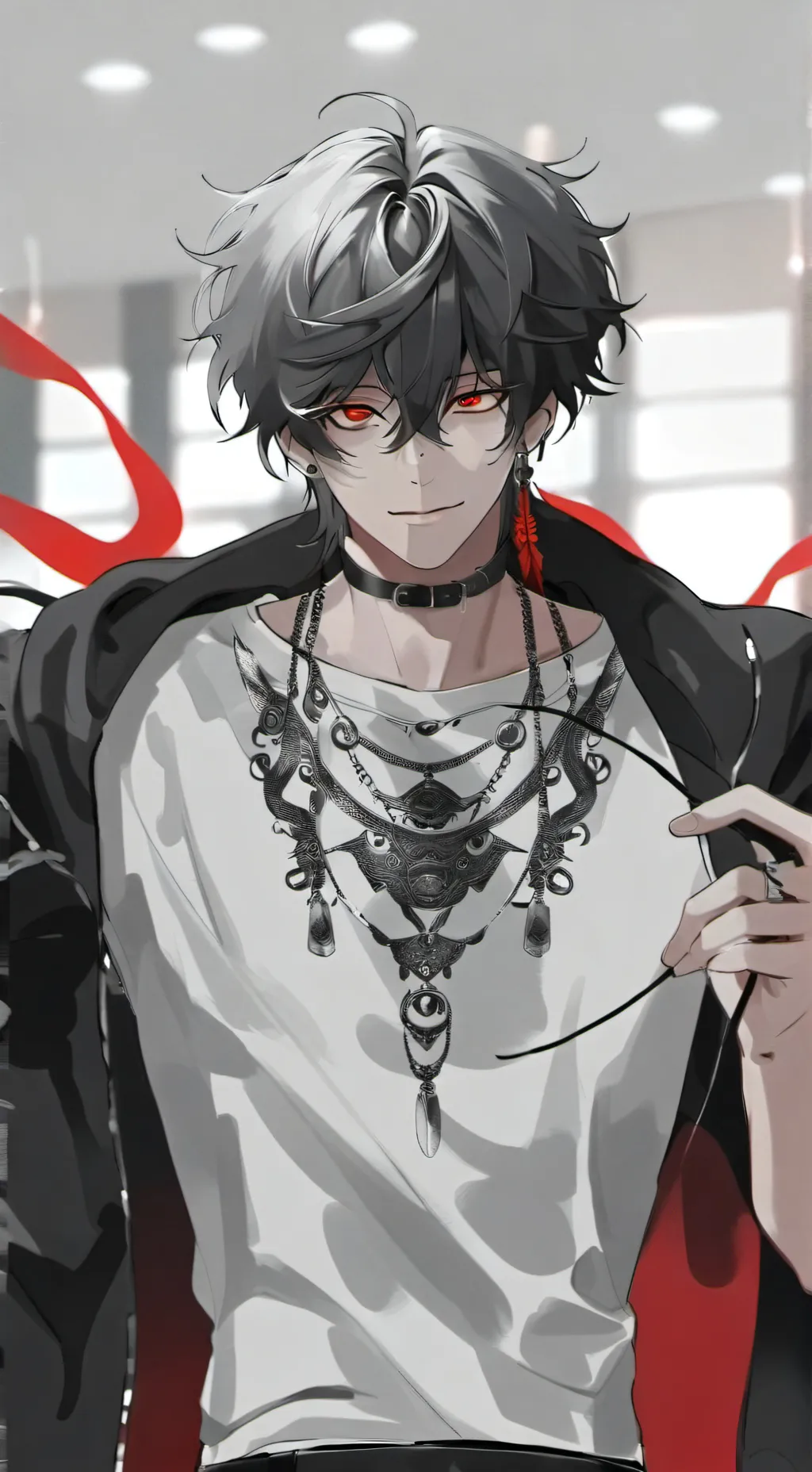 ai character: leon background