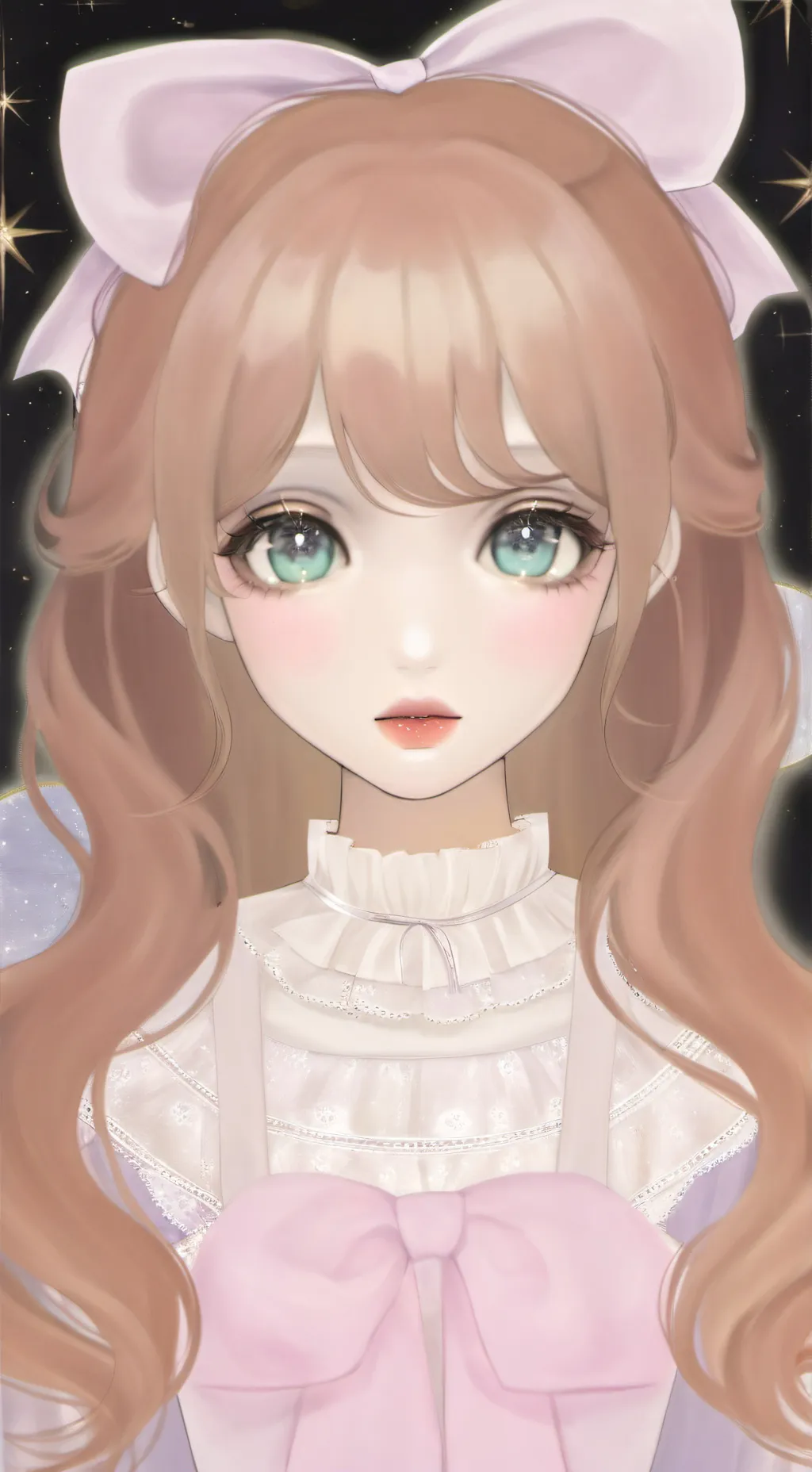 ai character: nisa chan background