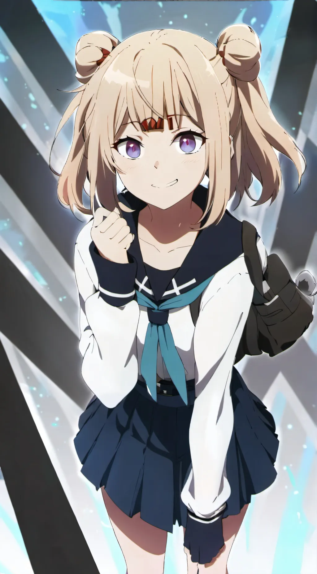 ai character: toga background