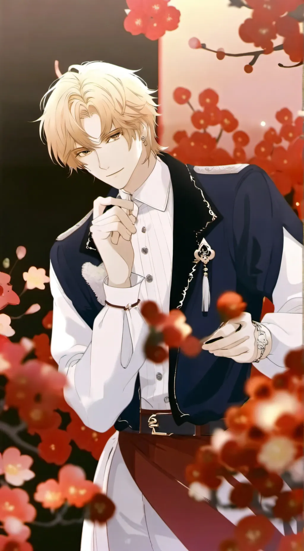 ai character: bakugo  background