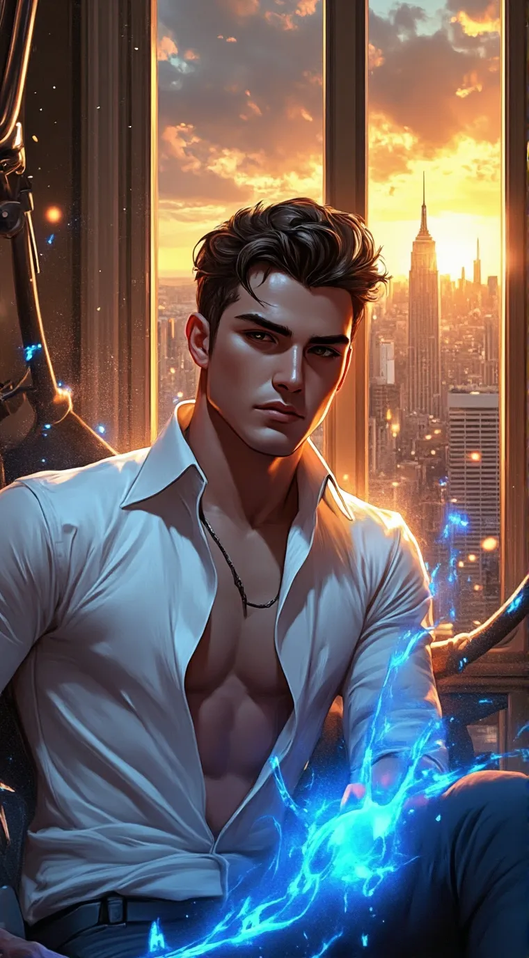 ai character: Adrian background