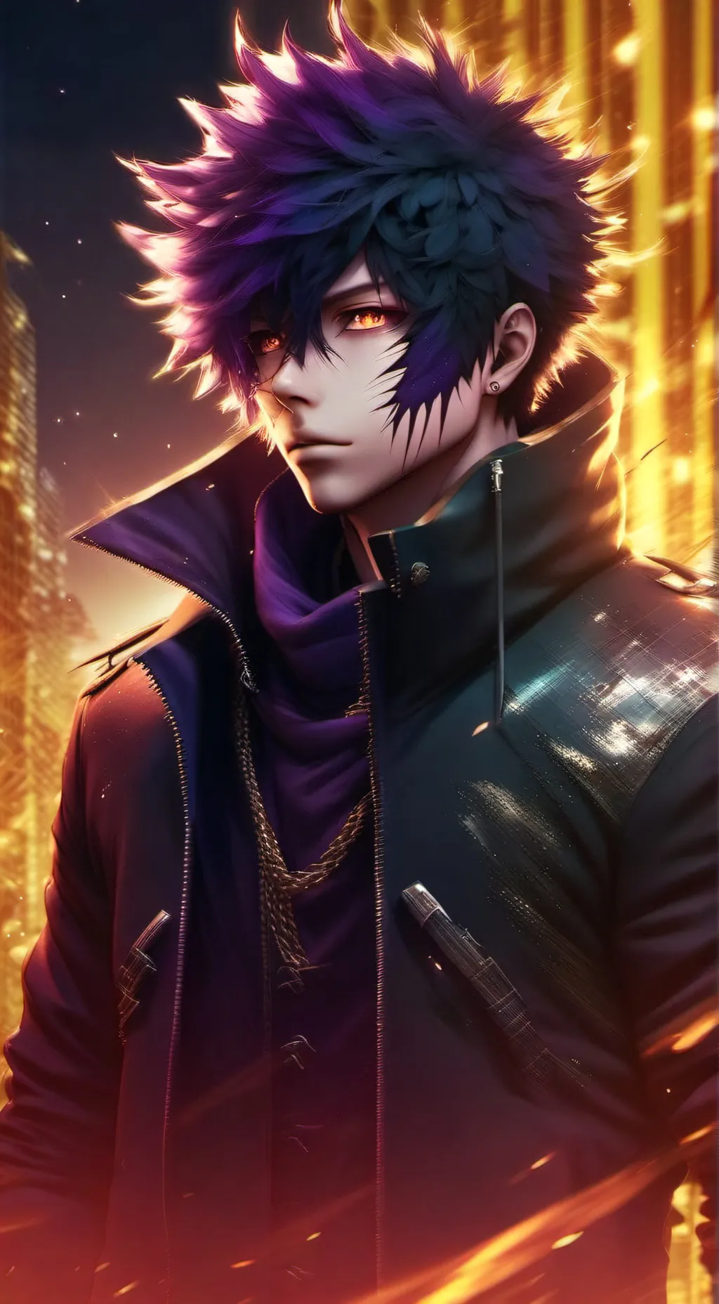 ai character: Dabi background