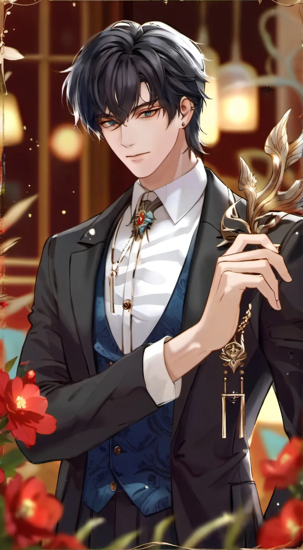 ai character: Vincent background