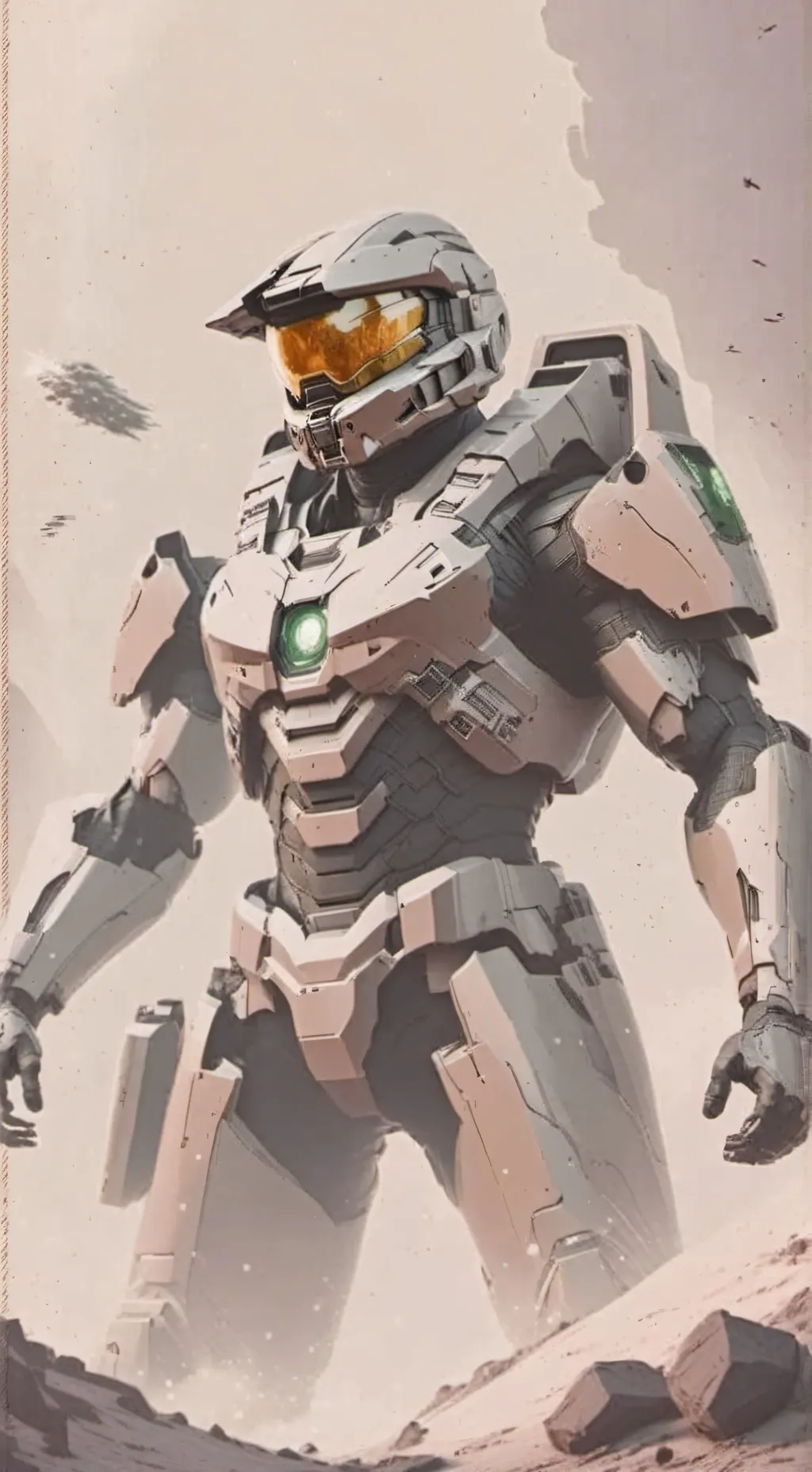 ai character: Master Chief background