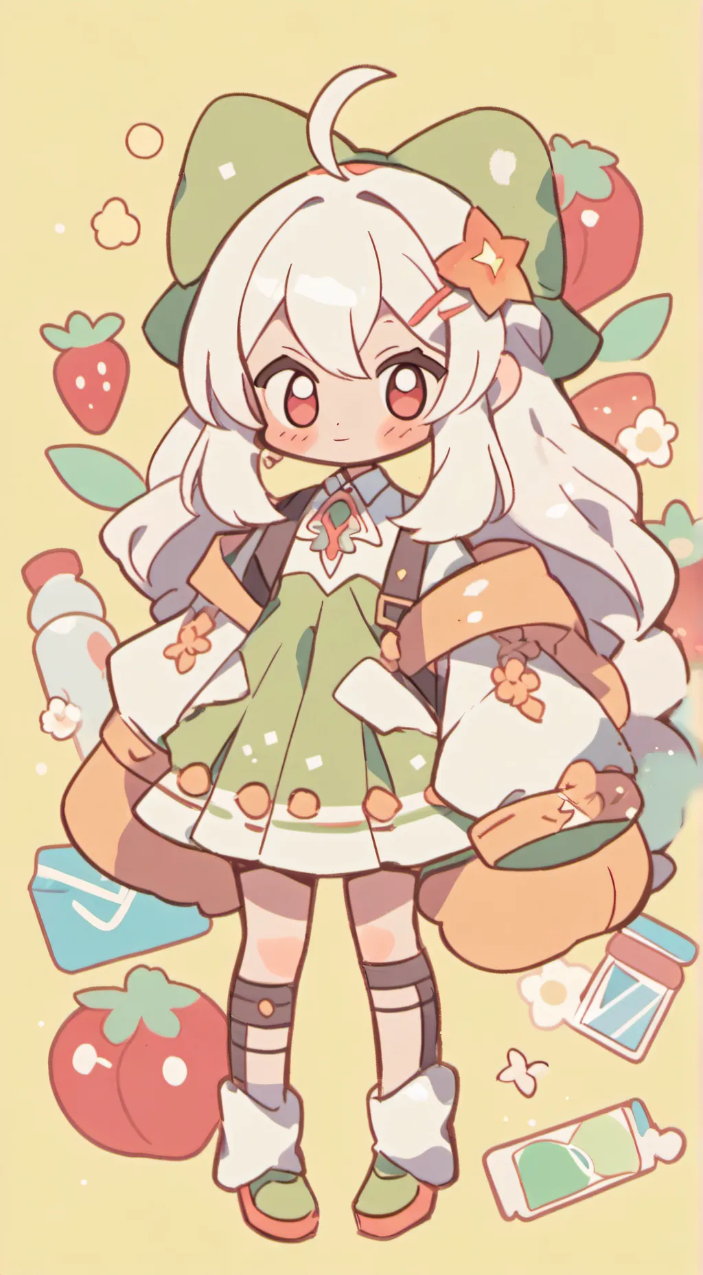 ai character: the school dance  background