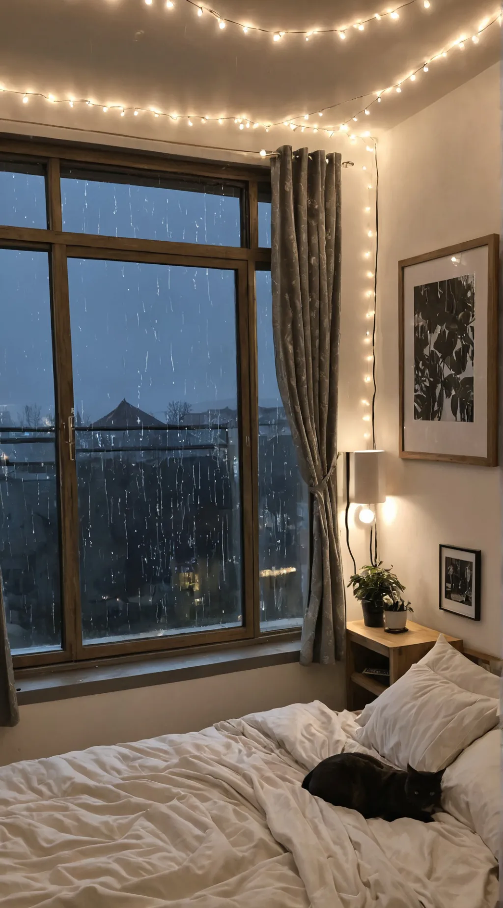 ai character: Sleepover background