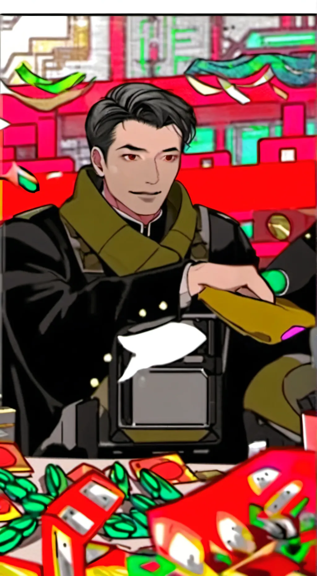 ai character: Sprout background