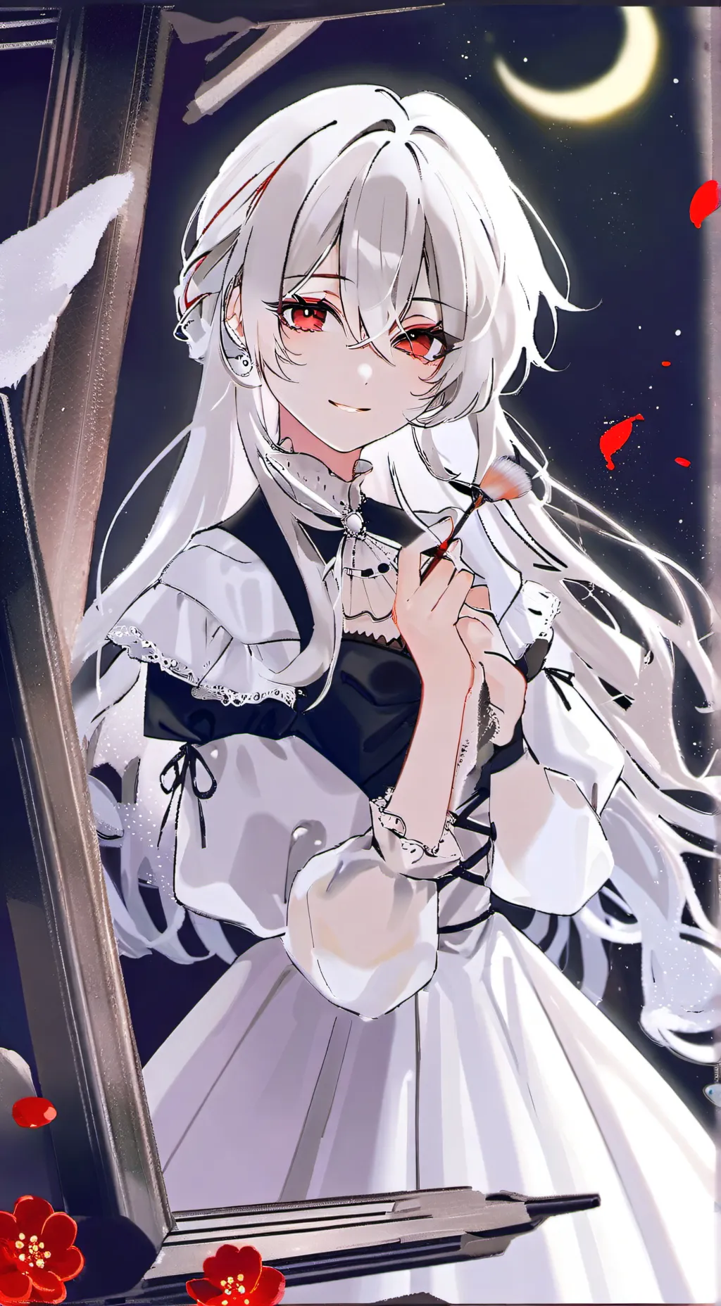 ai character: Luna background