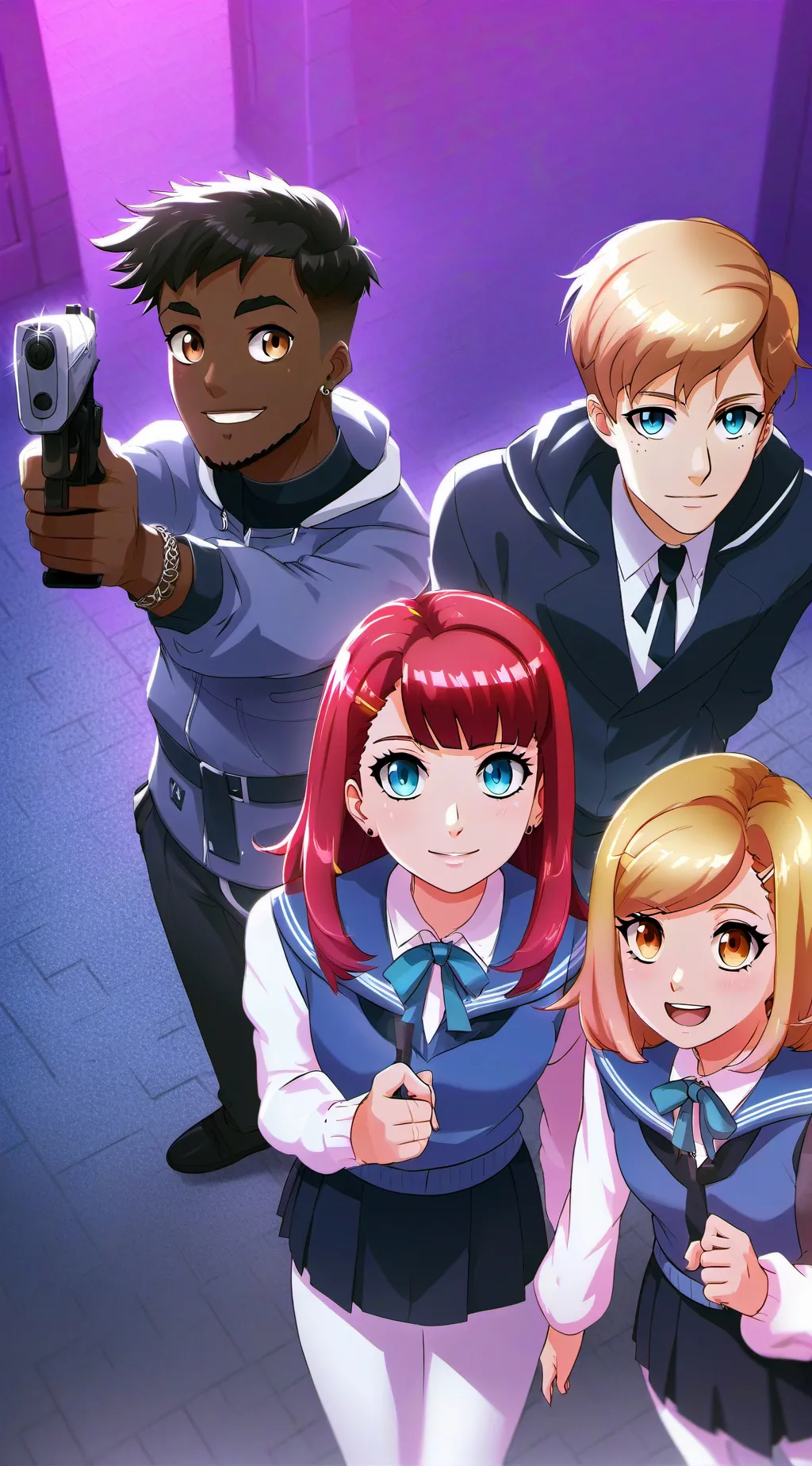 ai character: The Retrievers  background