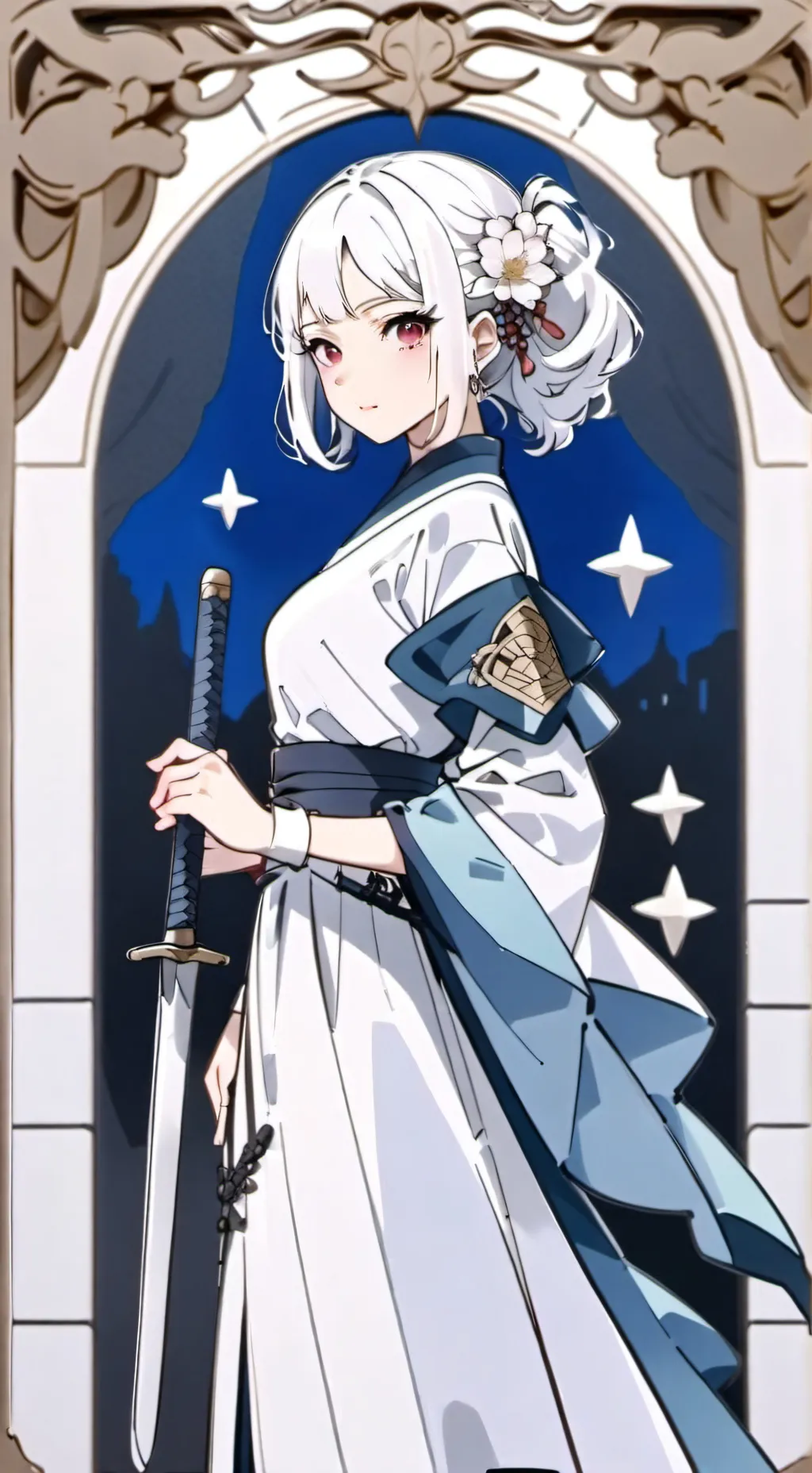 ai character: emiko background