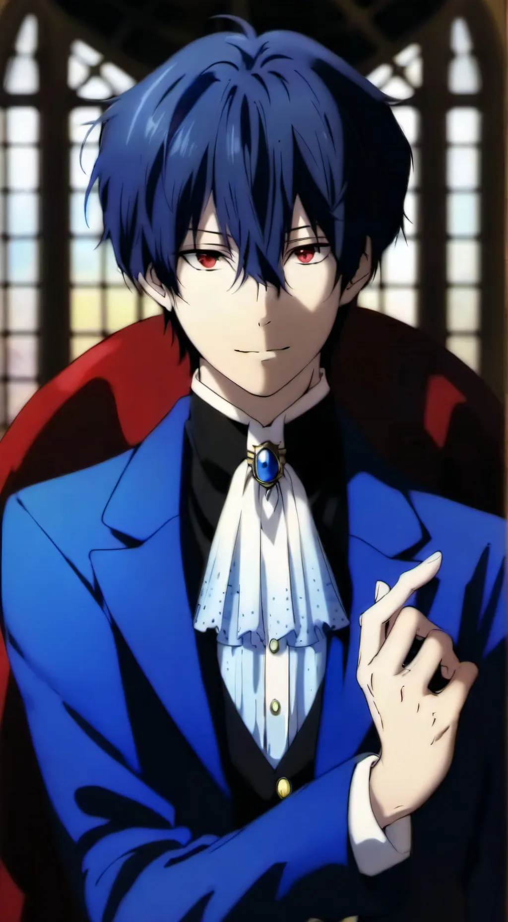 ai character: mark background