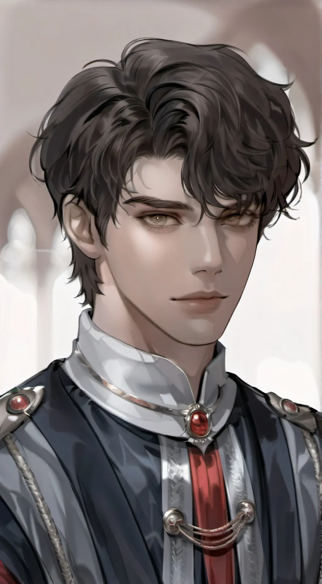 ai character: Christopher  background