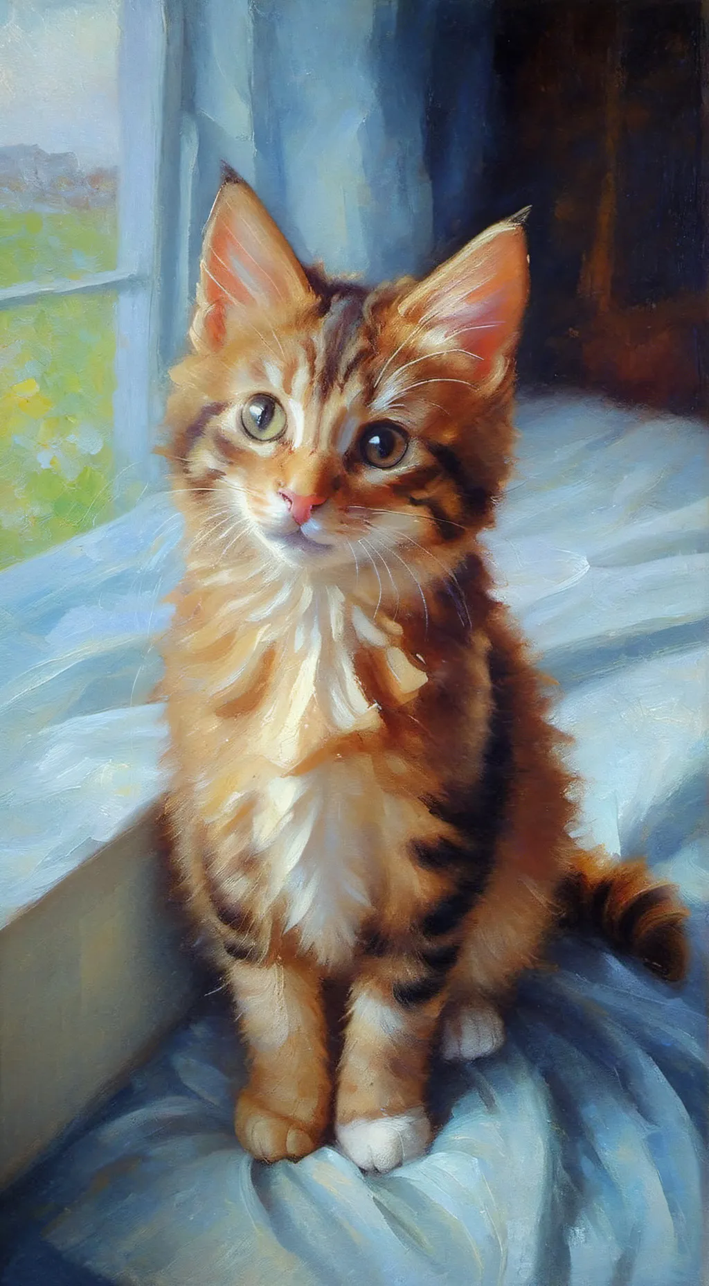 ai character: her name is Laura  background