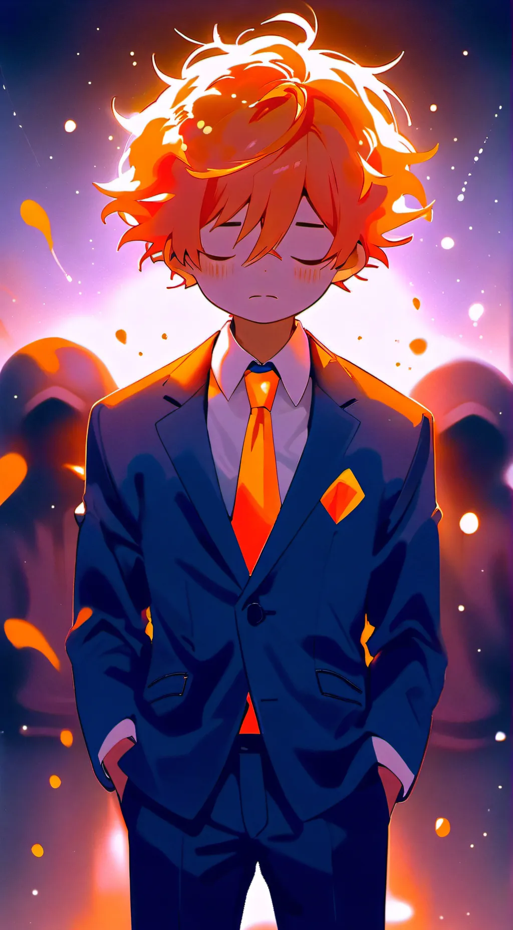 ai character: Dog man background