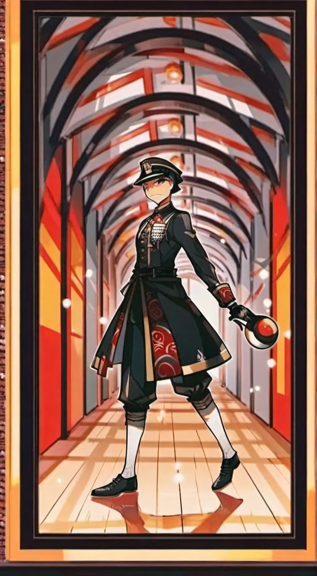 ai character: German. background