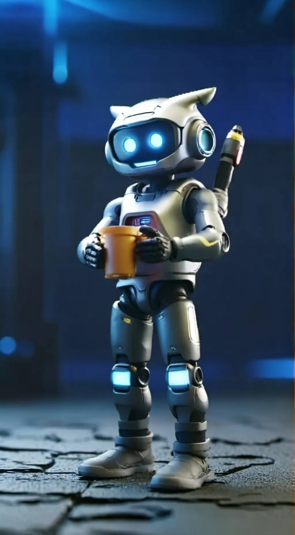 ai character: MD background