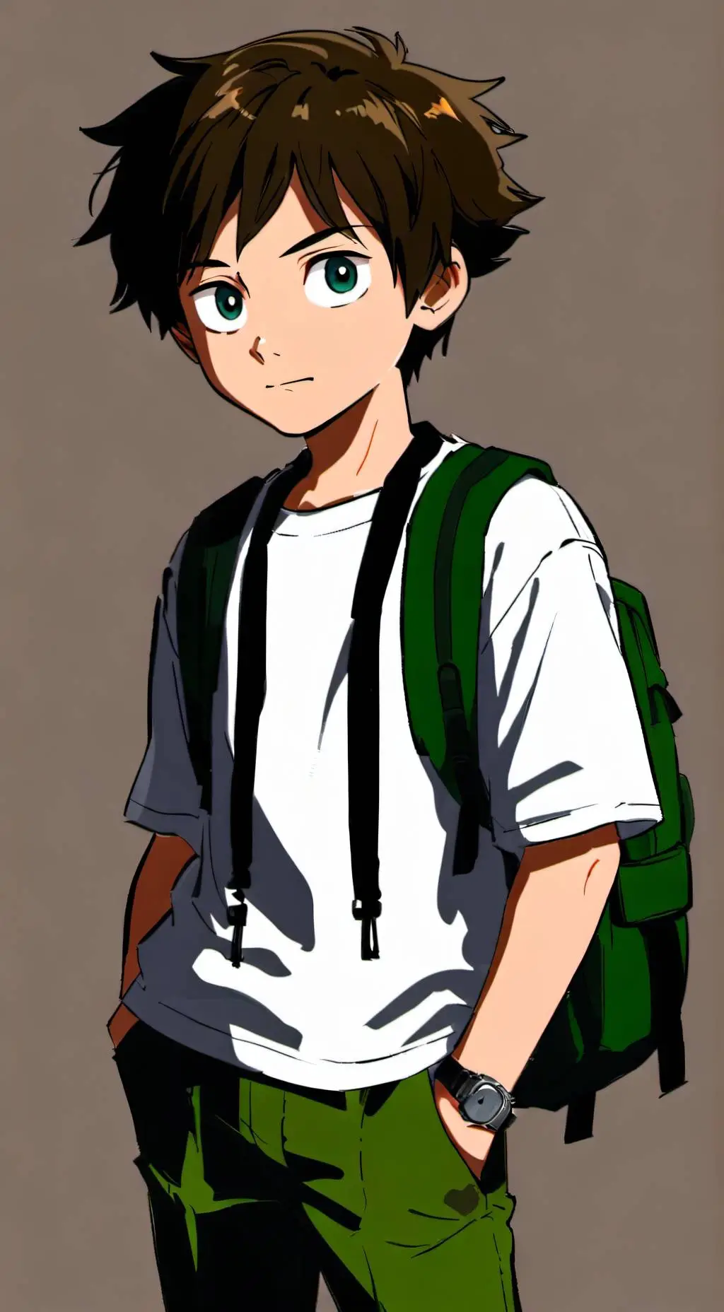 ai character: Ben 10 background