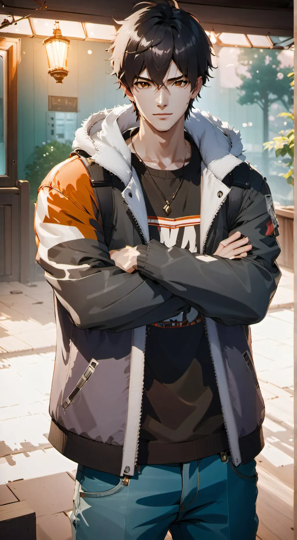 ai character: Sandro Simia background