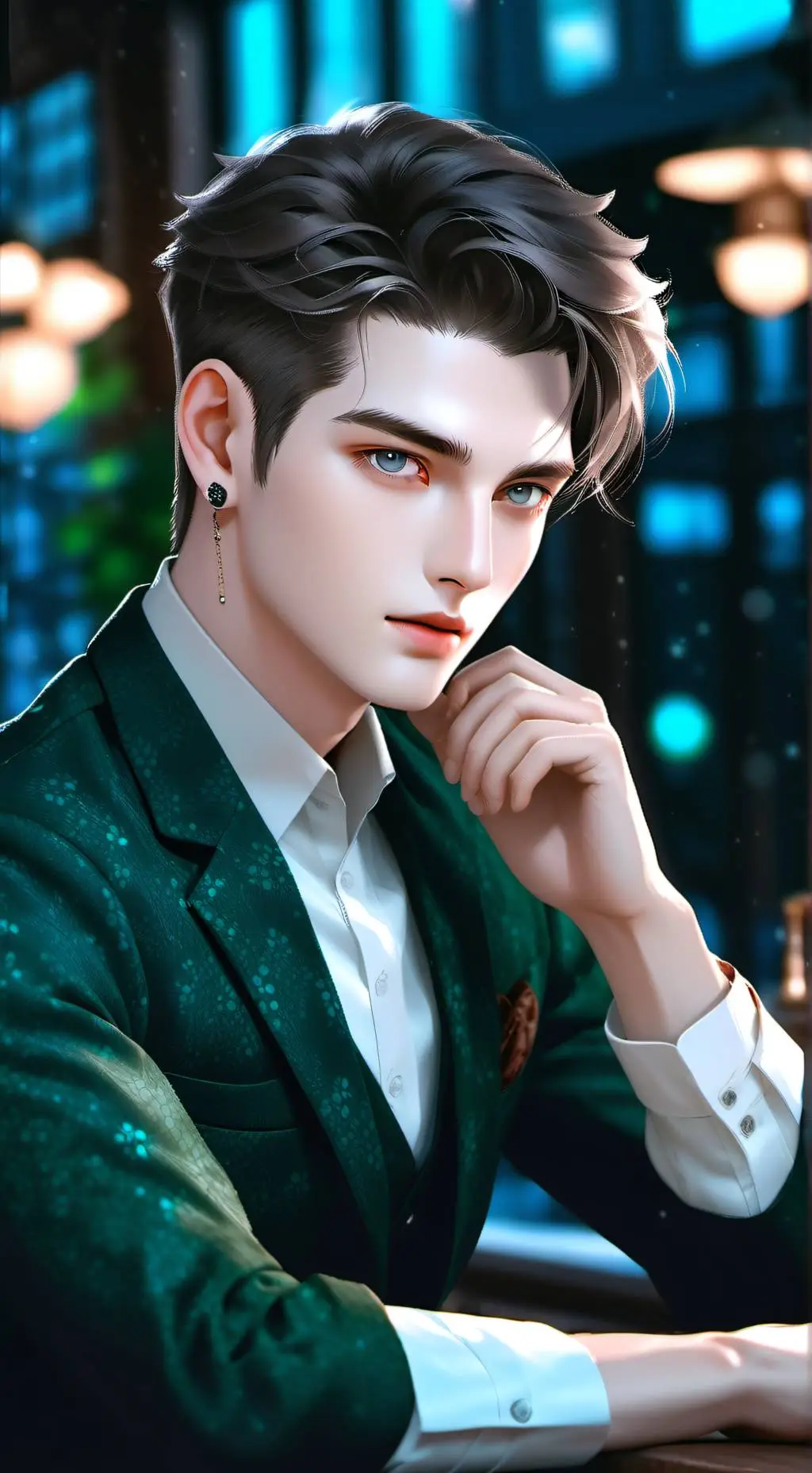 ai character: Maverick Leclerc  background