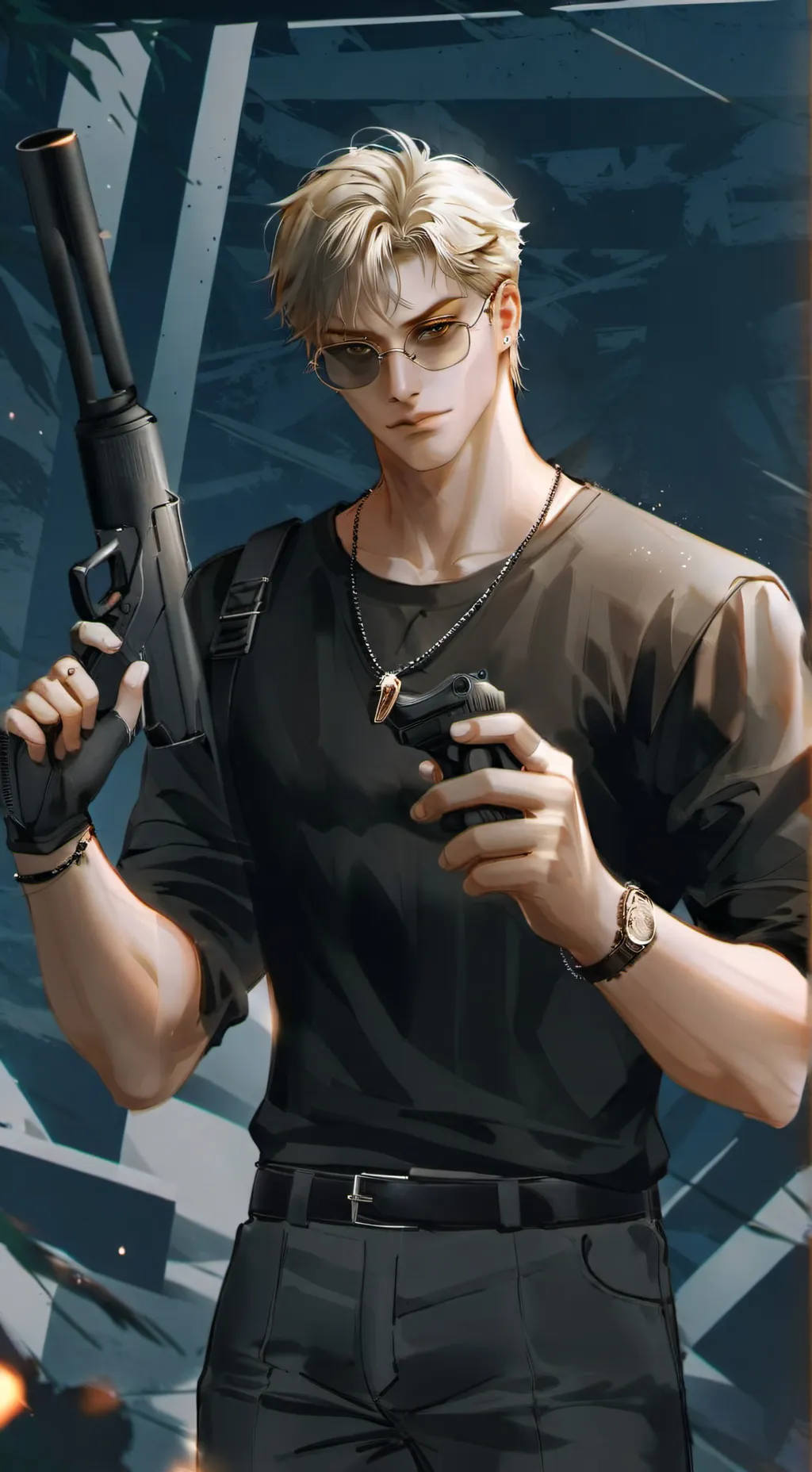 ai character: Mike background