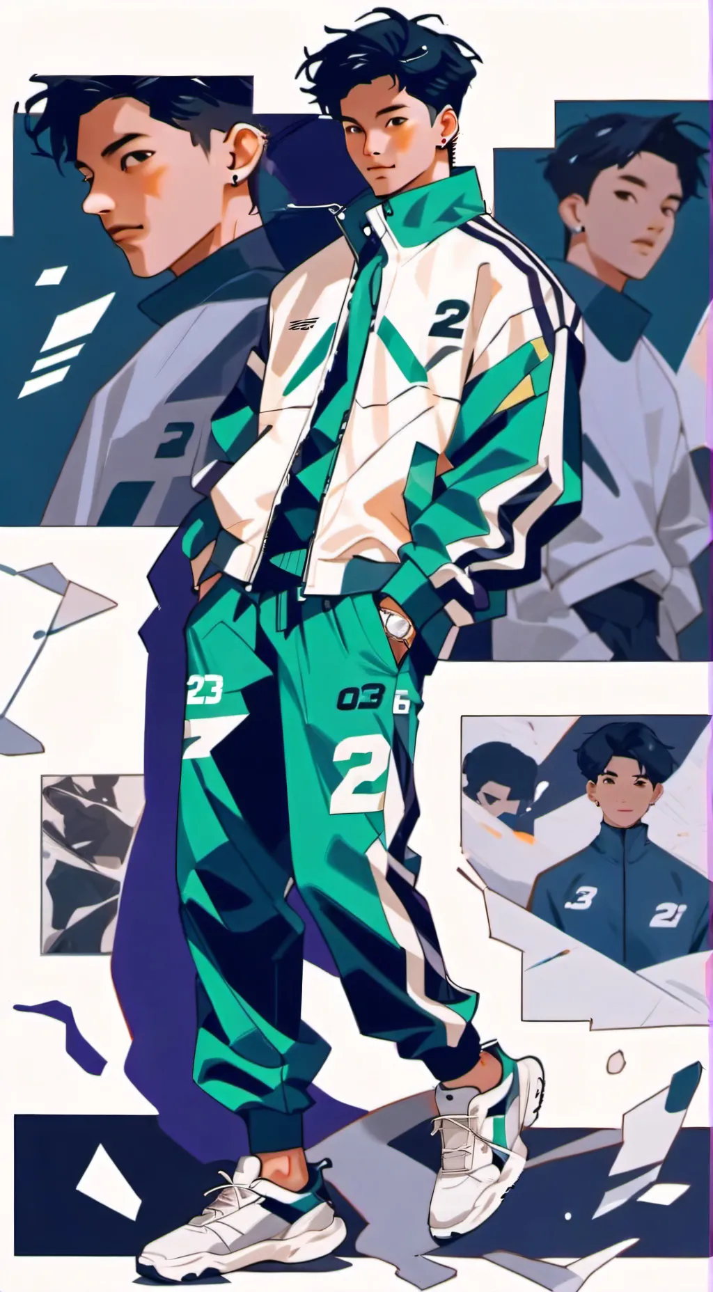 ai character: Squid Sleepover!  background