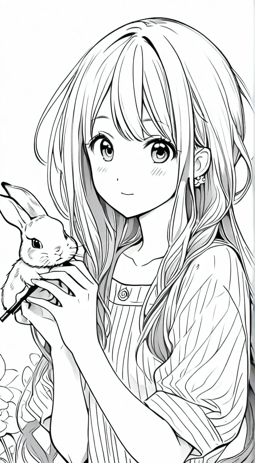 ai character: Layla 🐇 background