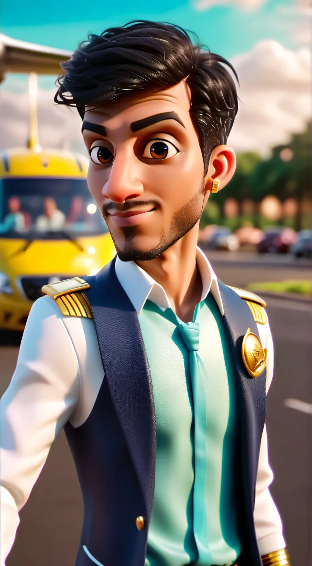 ai character: Paul salameh background