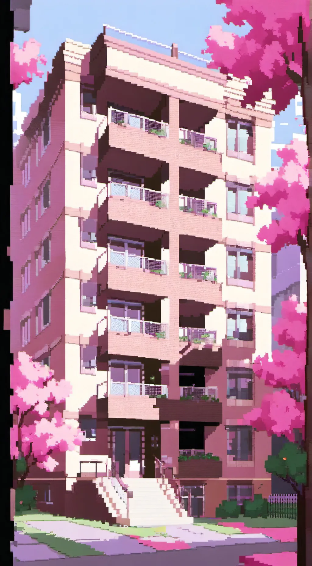 ai character: SALLY FACE CREW2 background