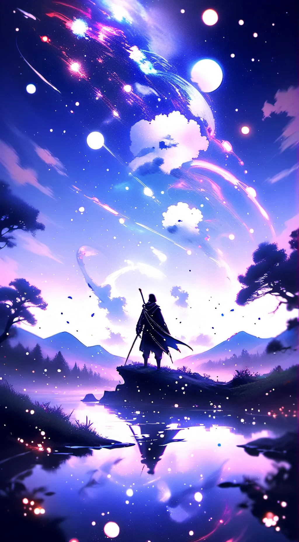 ai character: dw sledding snow background