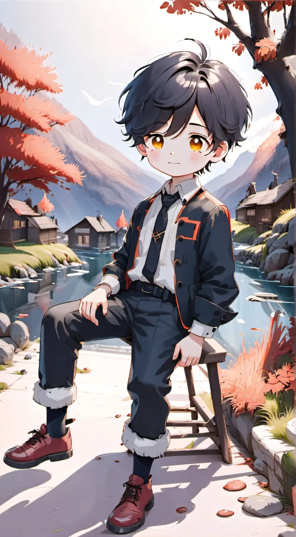 ai character: Pio background