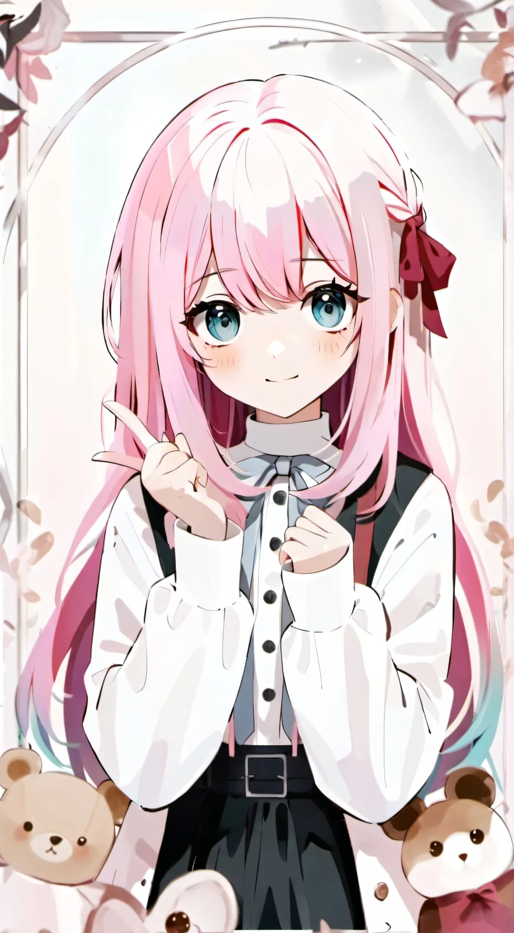 ai character: Leah background