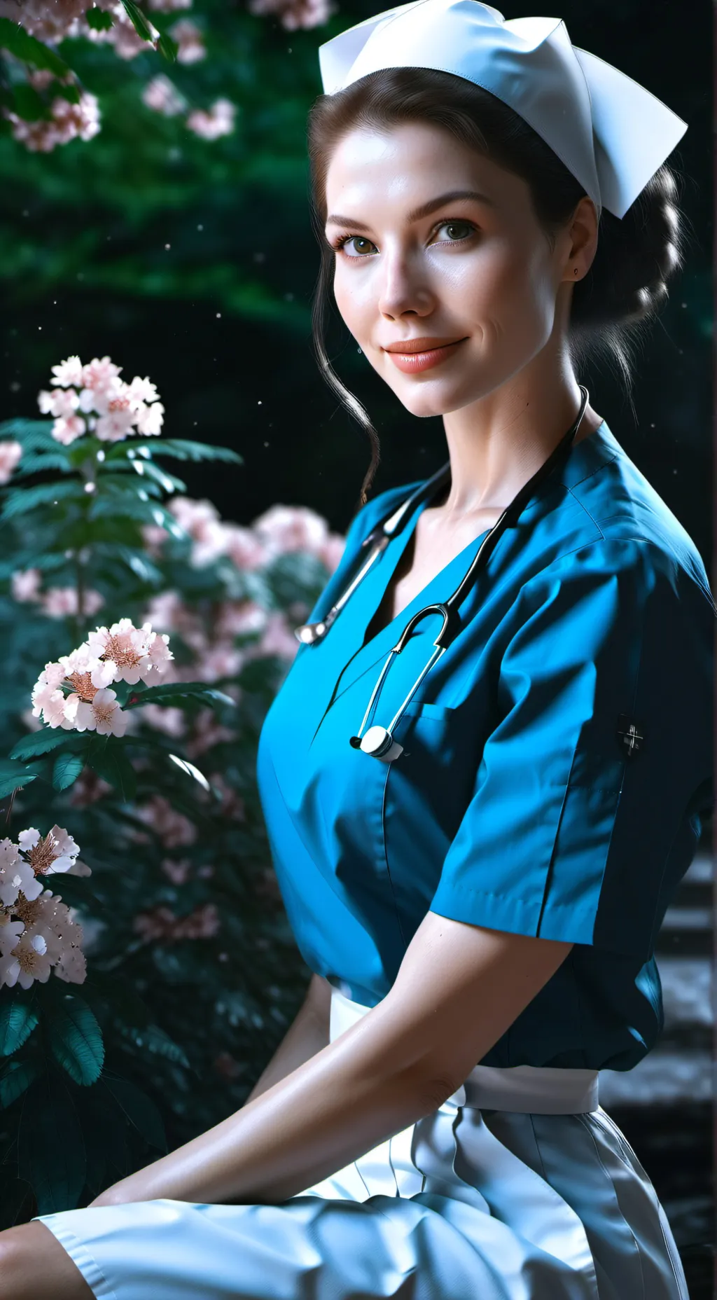 ai character: Nurse  background