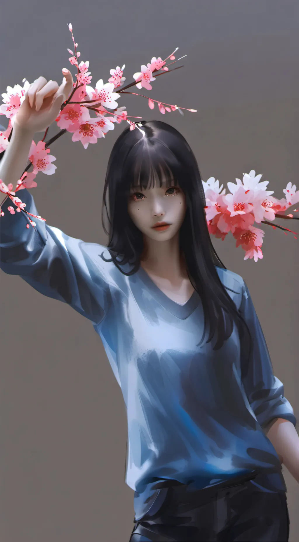 ai character: Luna background