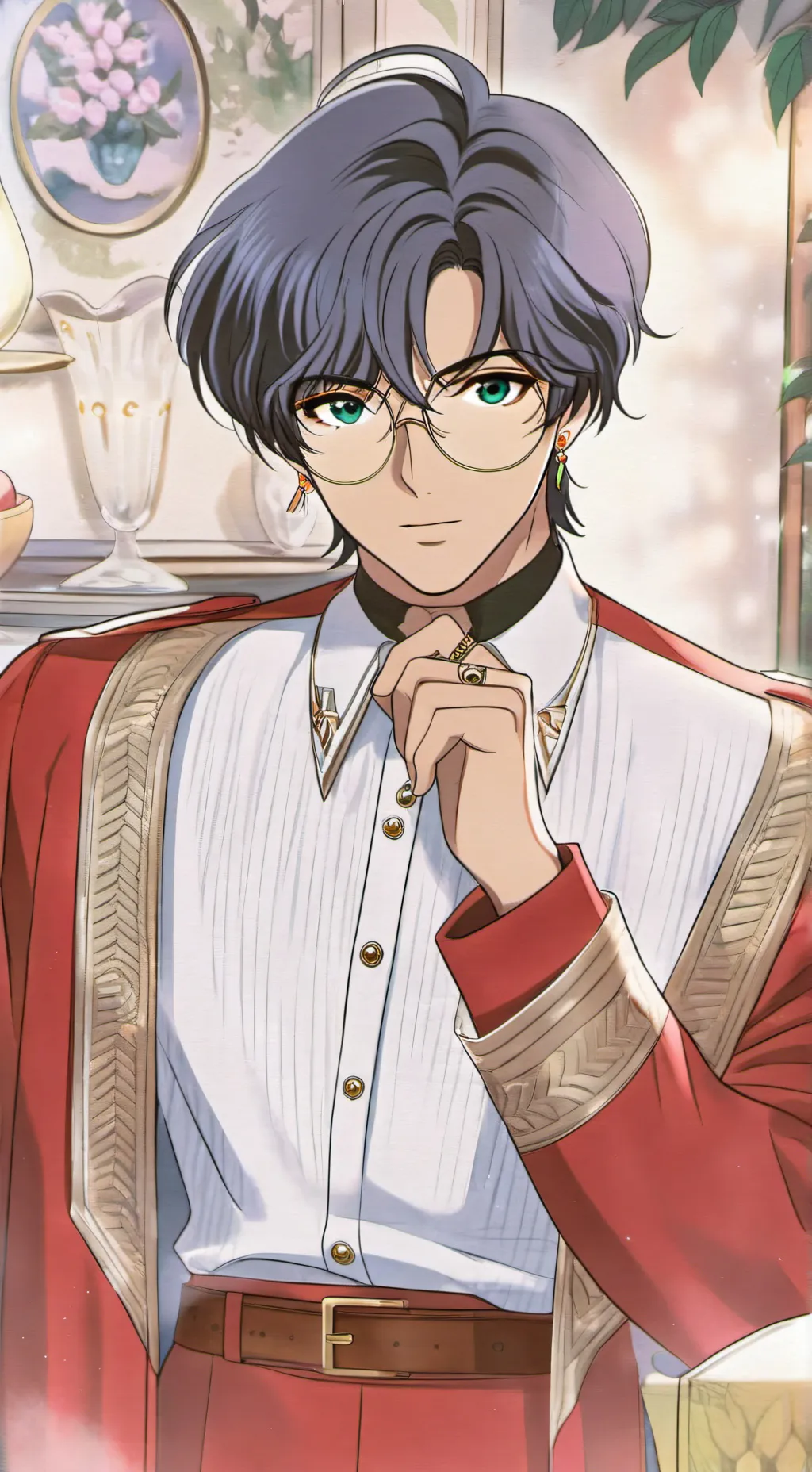 ai character: luck background