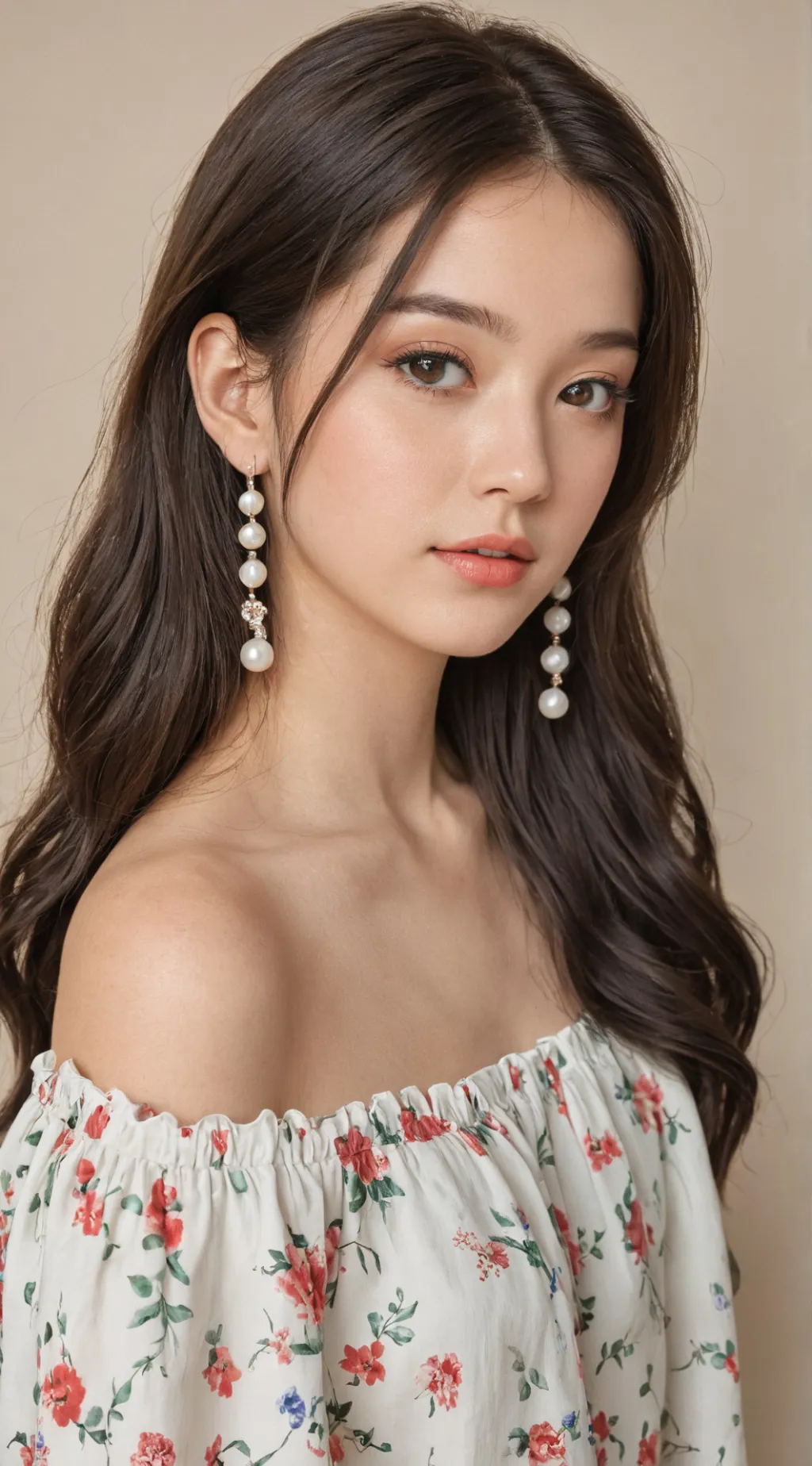 ai character: r u pretty?  background