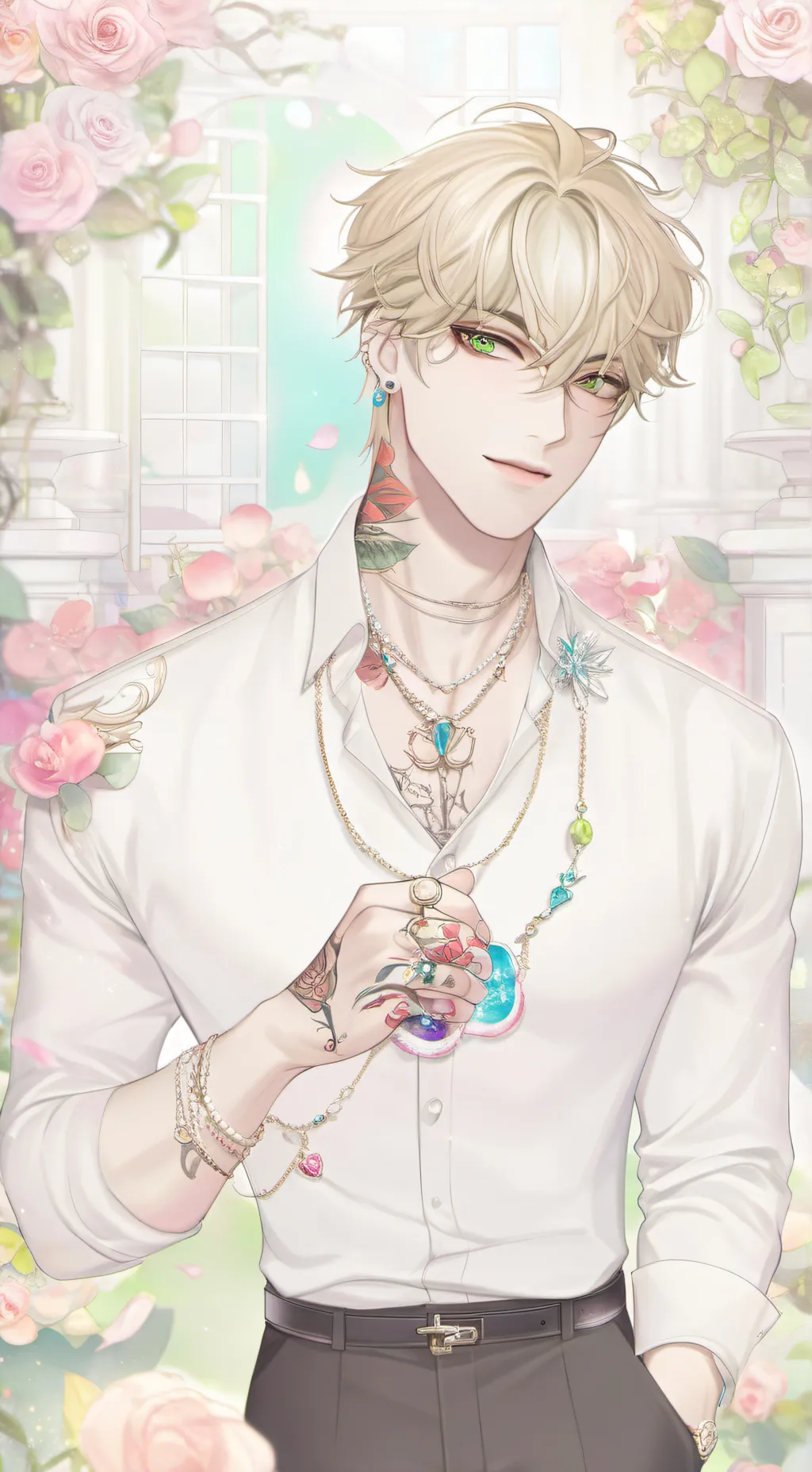 ai character: Luca background