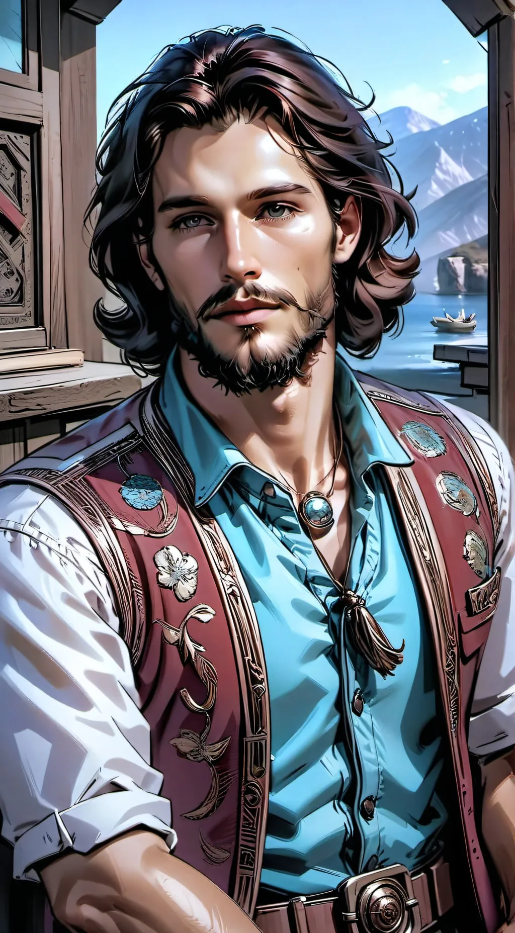 ai character: Gregory background