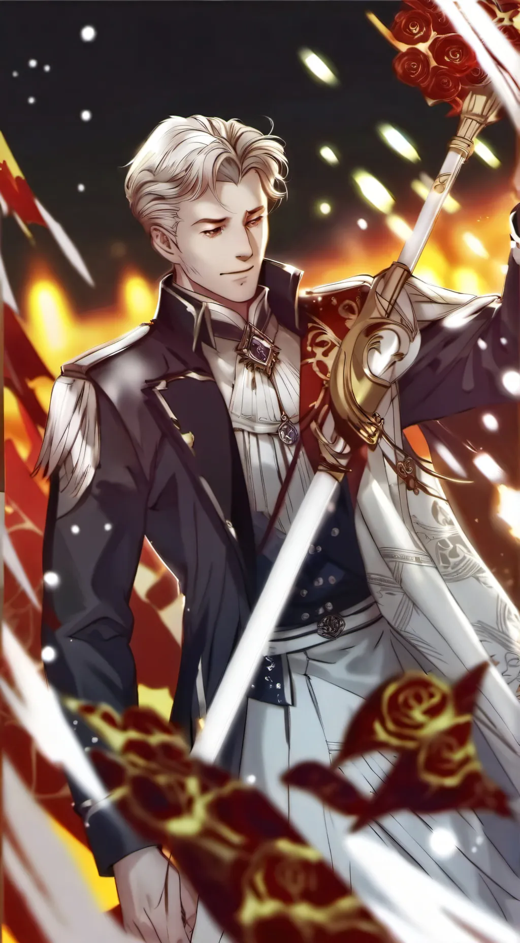 ai character: awake  background