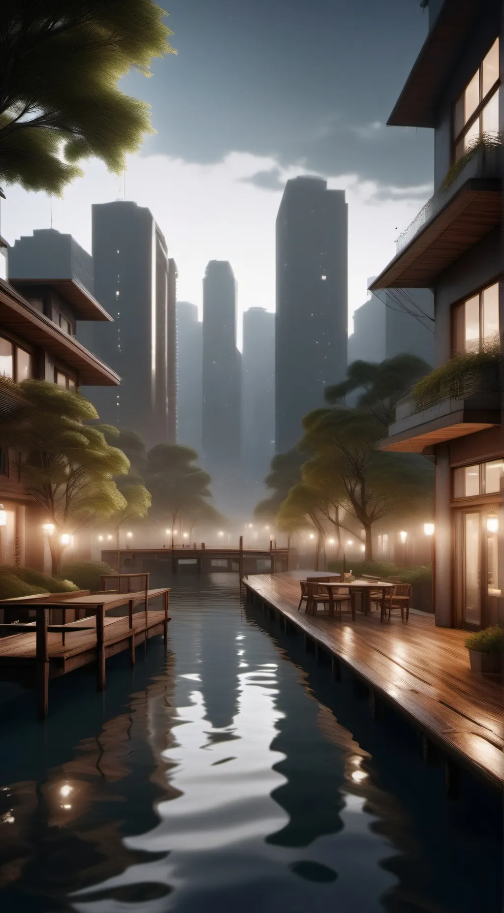 ai character: Calm down background