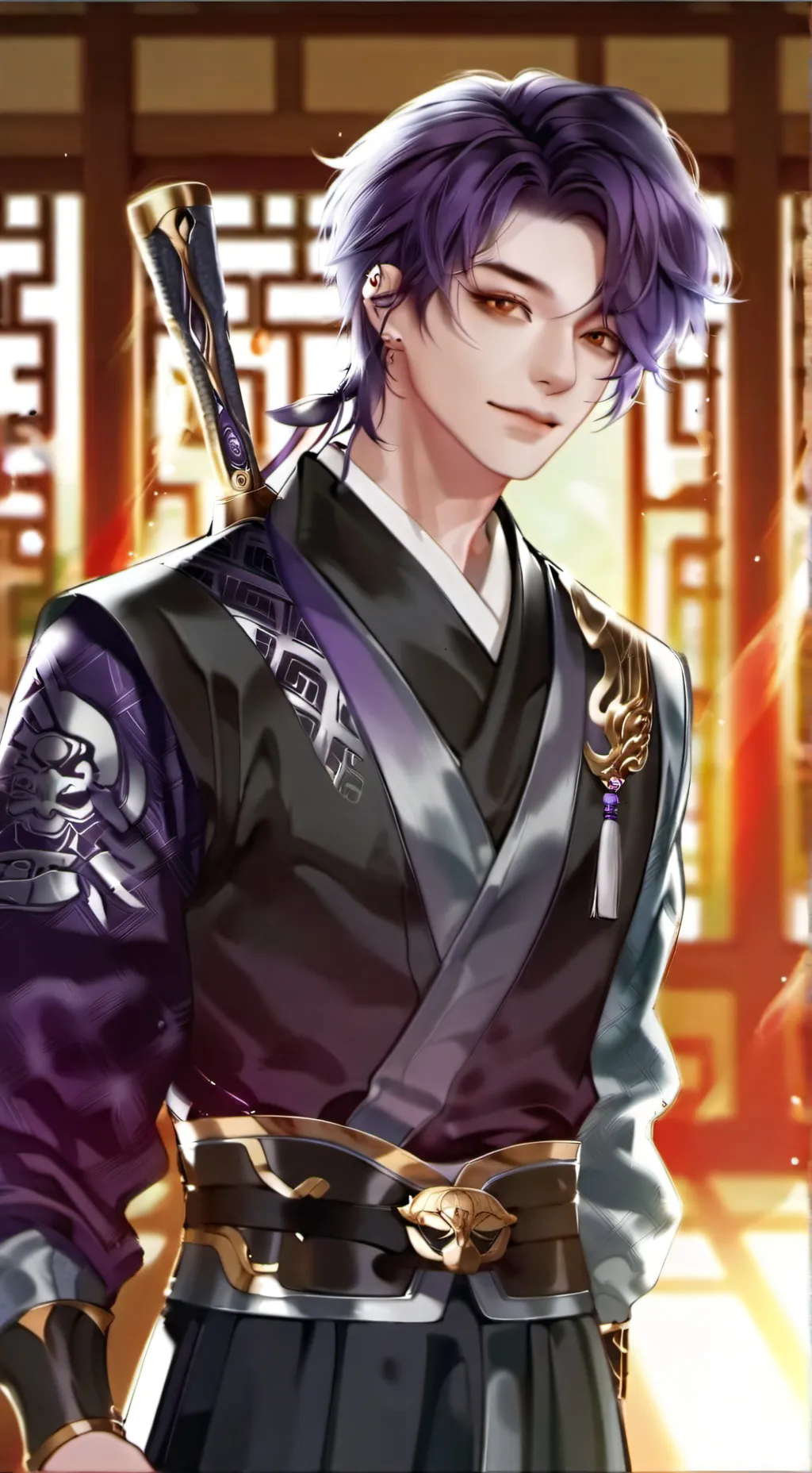 ai character: squid Game background