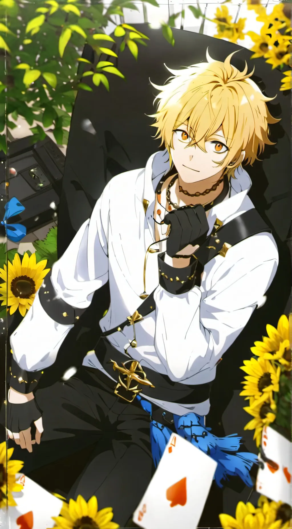 ai character: 🤫🧏 background