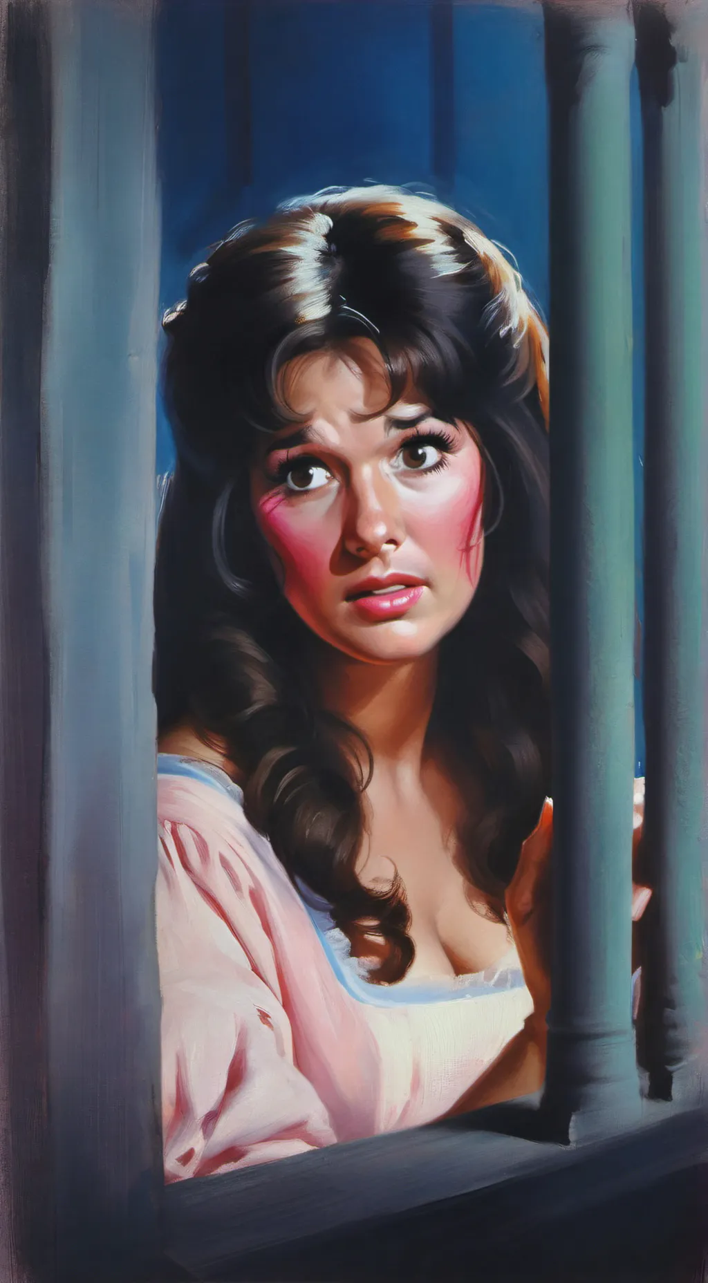 ai character: Kristina  background