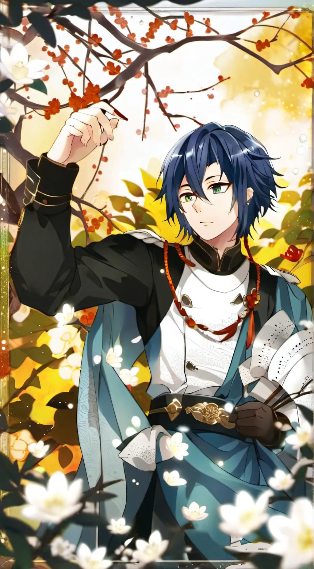 ai character:  nose  background