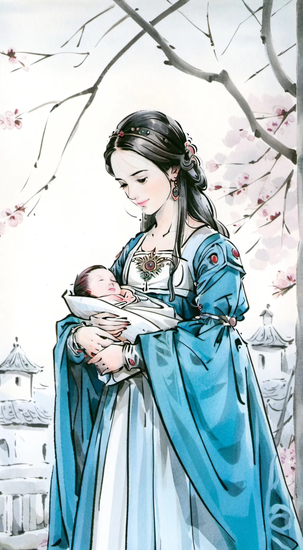 ai character: Natalie tu mama background