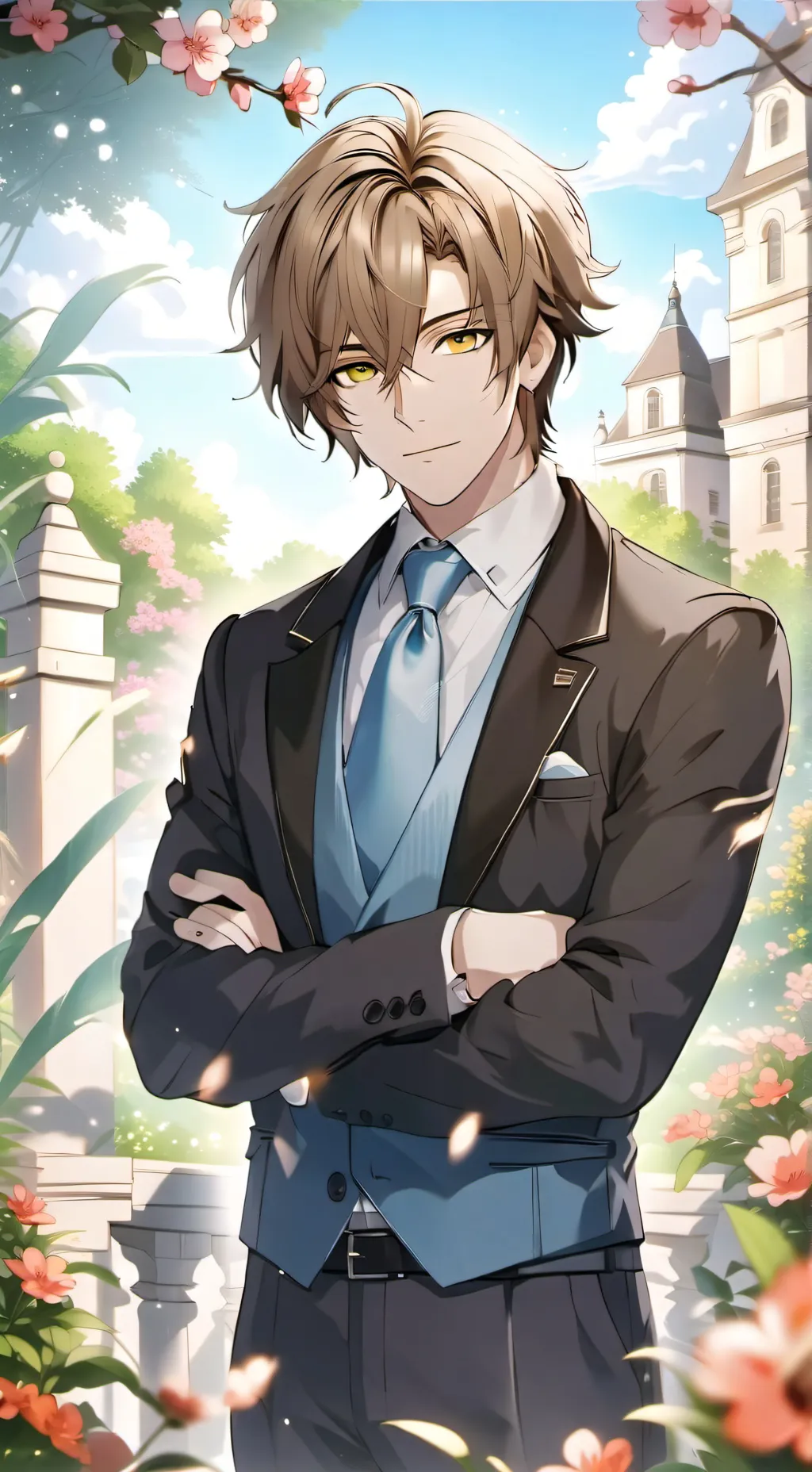 ai character: Zachary Avender background