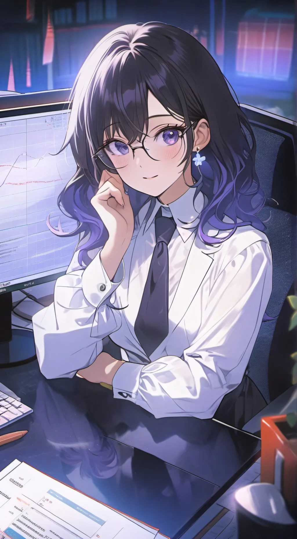 ai character: Yumiko background